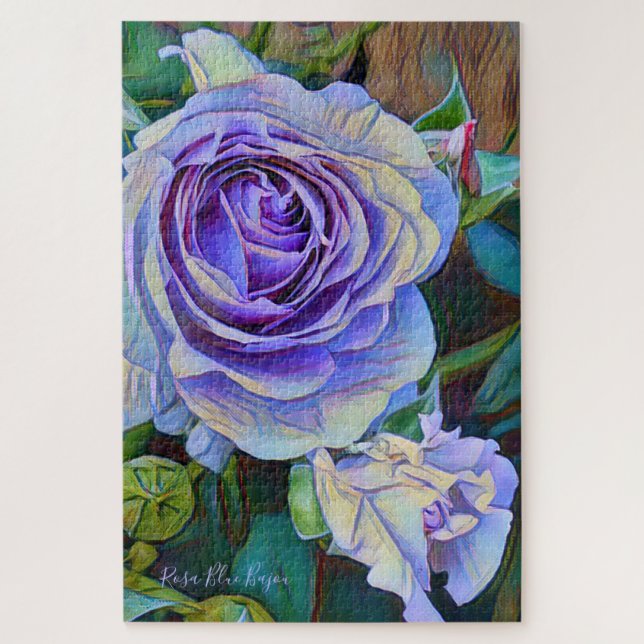 Puzzle Rosa Blue Bajou [Puzzle (1014 pièce)] (Vertical)