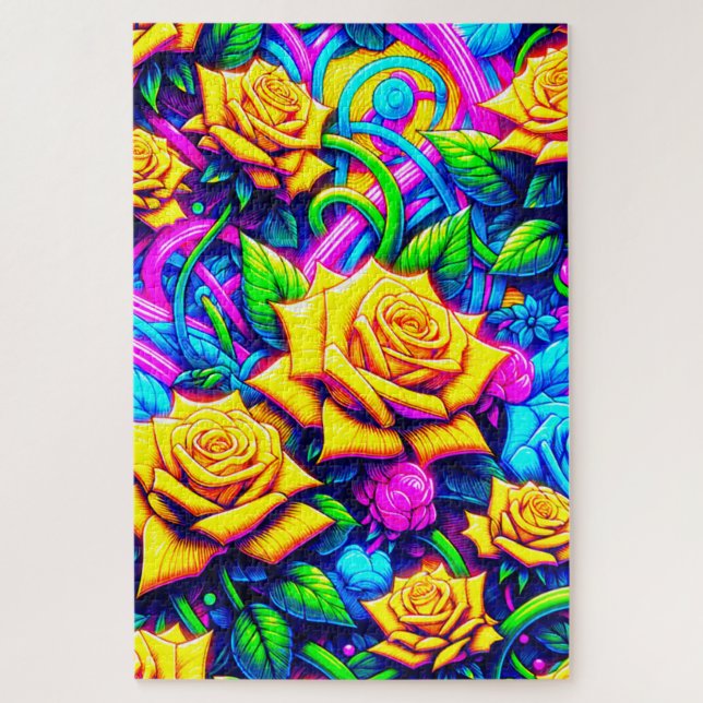 Puzzle Rose (Vertical)