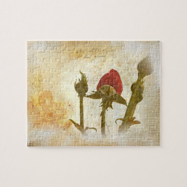 Puzzle Rose (Horizontal)