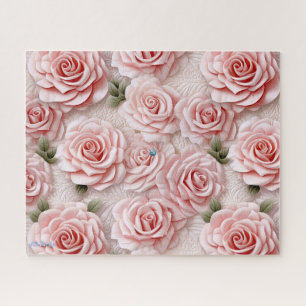 Puzzle rose 3D difficile