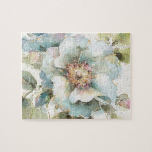 Puzzle Rose de bleu