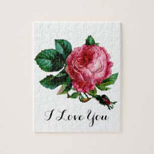 Puzzle Rose de chou