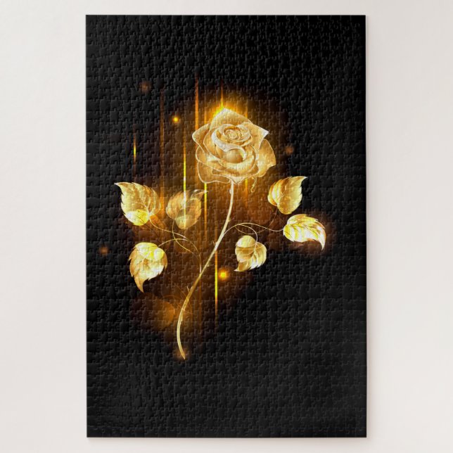 Puzzle Rose d'or ( rose d'or ) (Vertical)