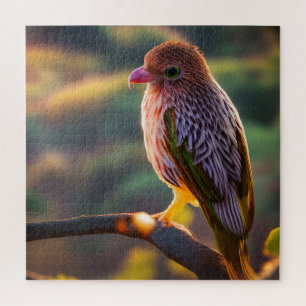 Puzzle rose et or Finch-a-keet Jigsaw