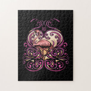 Puzzle Rose exotique