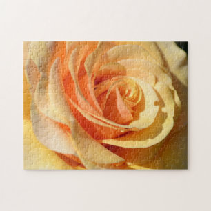 Puzzle Rose jaune pâle