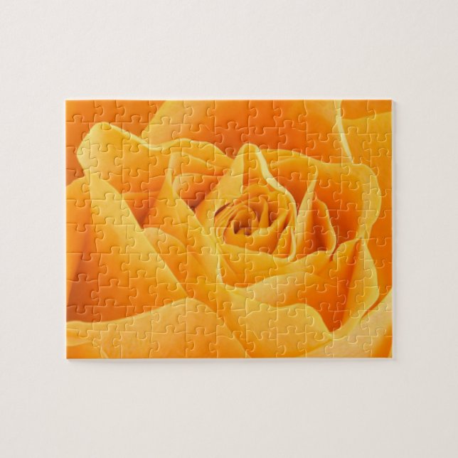 Puzzle Rose orange (Horizontal)