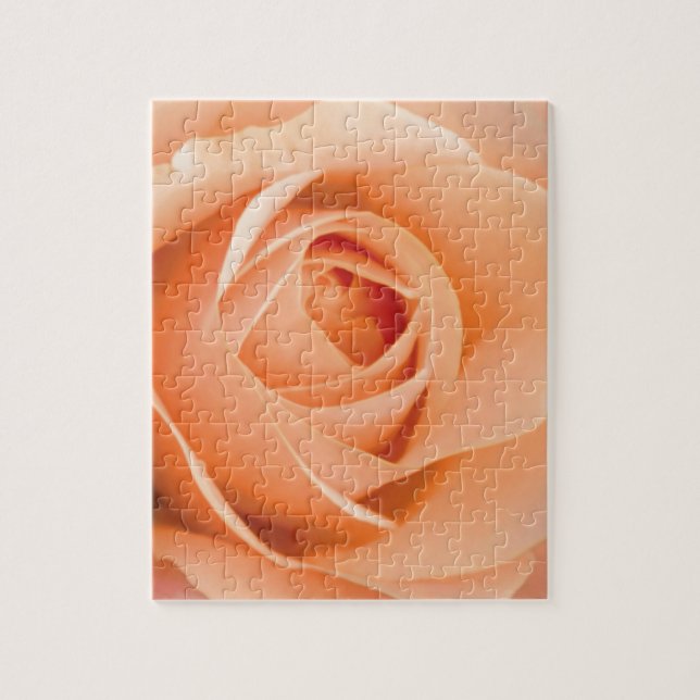 Puzzle Rose orange (Vertical)