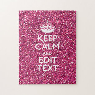 Puzzle Rose Personnalisé Conserver Décor Calme