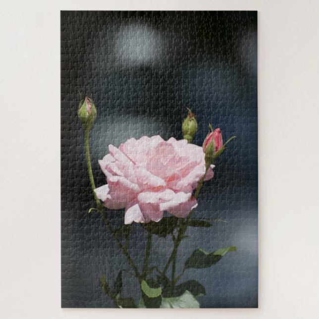 Puzzle rose rose (Vertical)