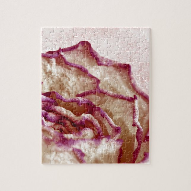Puzzle Rose rose séchée (Vertical)