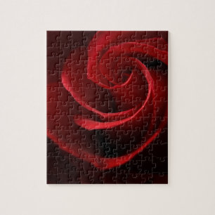 Puzzle Rose rouge