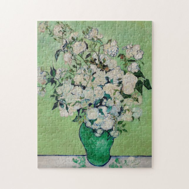 Puzzle Rose Vincent van Gogh Peinture (Vertical)
