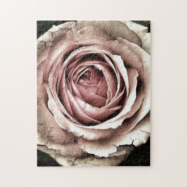 Puzzle Rose vintage (Vertical)