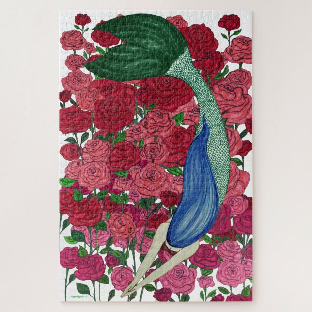 Puzzle Roses (Vertical)