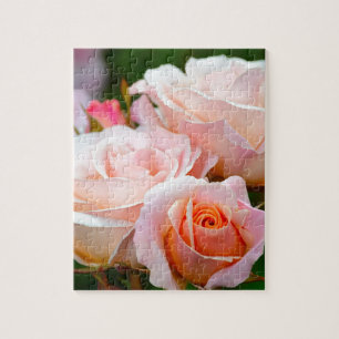 Puzzle Roses roses élégantes