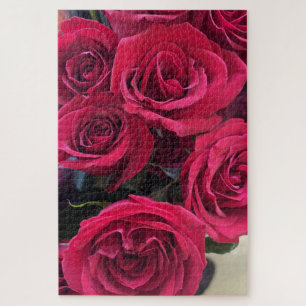 Puzzle Roses rouges