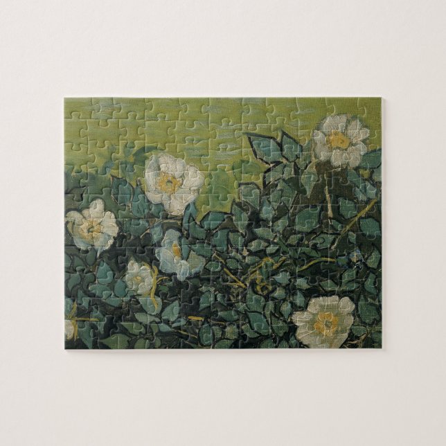 Puzzle Roses sauvages par Vincent van Gogh (Horizontal)