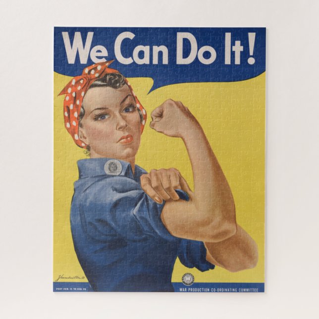 Puzzle Rosie le Riveter : Une femme forte pour l'autonomi (Vertical)