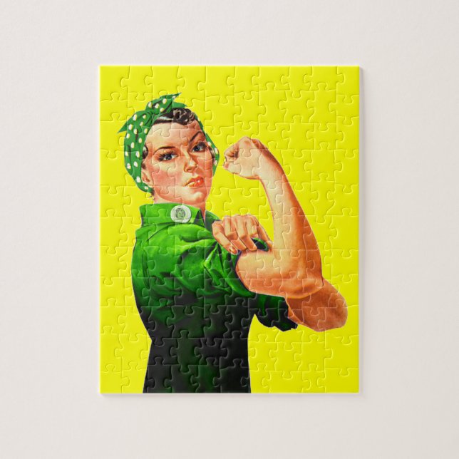 Puzzle Rosie le rivoir - les militaires soutiennent (Vertical)