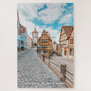 Puzzle Rothenburg ob der Tauber, Allemagne