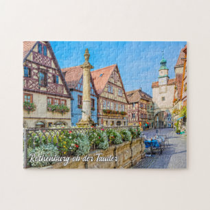 Puzzle Rothenburg ob der Tauber, Allemagne