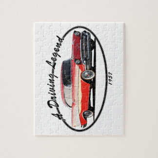 PUZZLE ROUGE 1957 DE BEL AIR