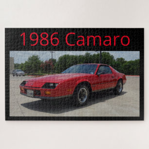Puzzle rouge de Camaro 1986