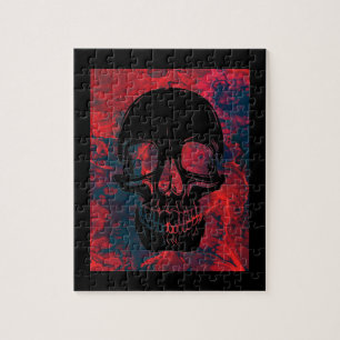 Puzzle rouge et noir