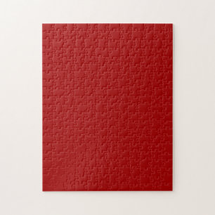 Puzzle Rouge Foncé Apple Candy Couleur Uni