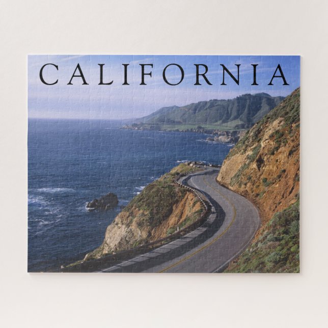 Puzzle Route 1 | Carmel California (Horizontal)