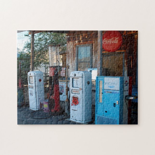 Puzzle Route 66 Gare Arizona. (Horizontal)