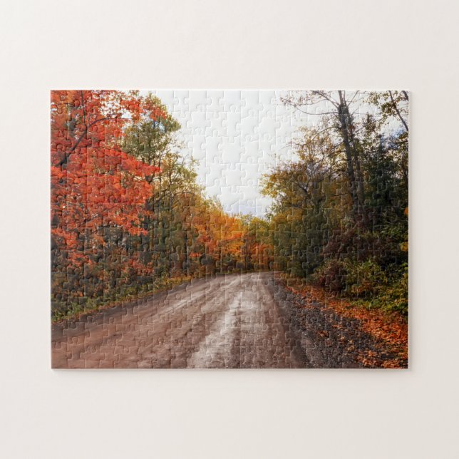 Puzzle Route d'automne (Horizontal)