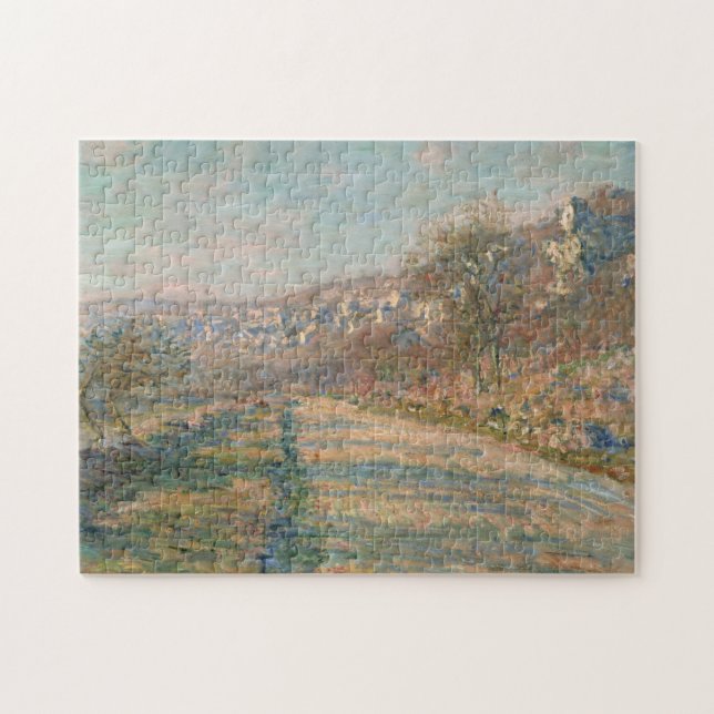 Puzzle Route de La Roche-Guyon Monet Art (Horizontal)