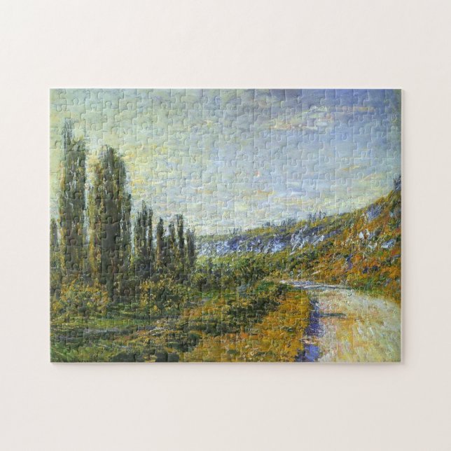 Puzzle Route de Vetheuil Monet Fine Art (Horizontal)