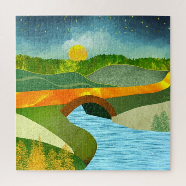 Puzzle Route d'or (Vertical)