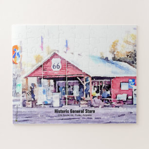 Puzzle Route historique 66 Arizona General Store Watercol