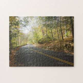 Puzzle Route pittoresque d'automne de la Nouvelle