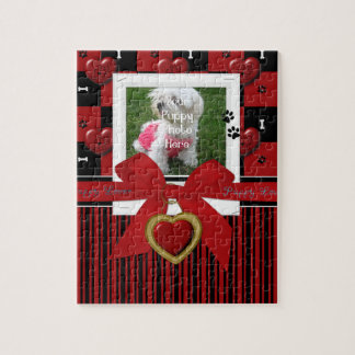 Puzzle roux puzzle, cadre