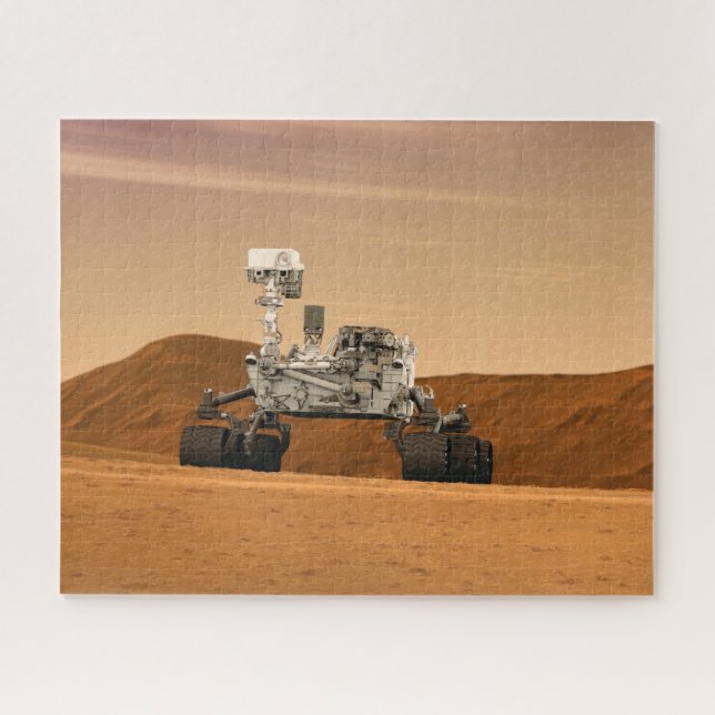 Puzzle Rover Curiosity Du Laboratoire Scientifique Mars.  (Horizontal)