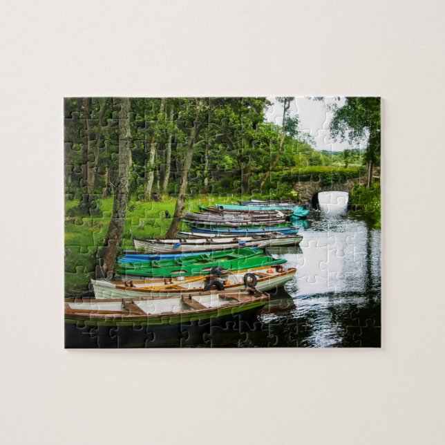 Puzzle Row Boats, Killarney National Park, Irlande (Horizontal)
