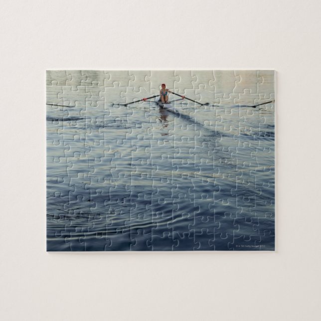 Puzzle Rowing people (Horizontal)