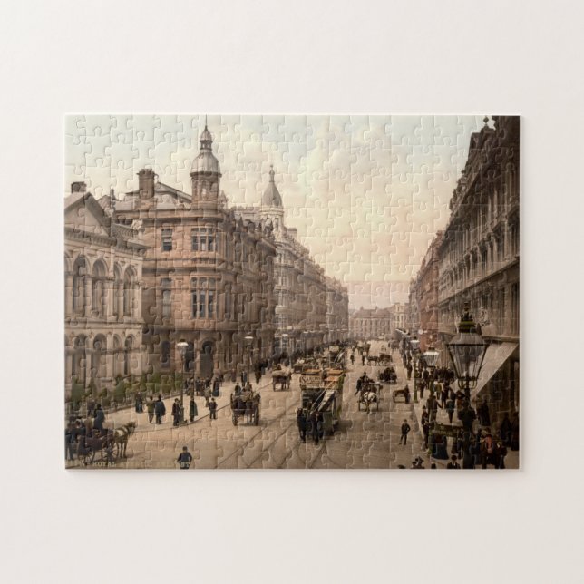 Puzzle Royal Avenue Belfast 1905 scène de rue (Horizontal)