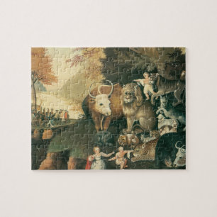 Puzzle Royaume pacifique par Edward Hicks Vintage Folk Ar