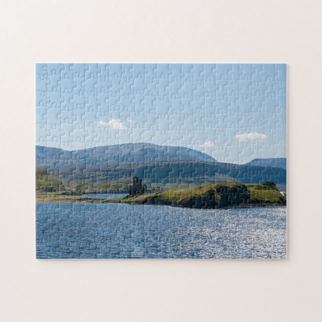 Puzzle Royaume-Uni, Ecosse - Château en ruine (Horizontal)
