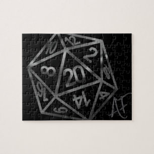 Puzzle RPG Crit AF   Joueur de rôle Retro Tabletop PnP