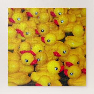 Puzzle Rubber ducky pattern   