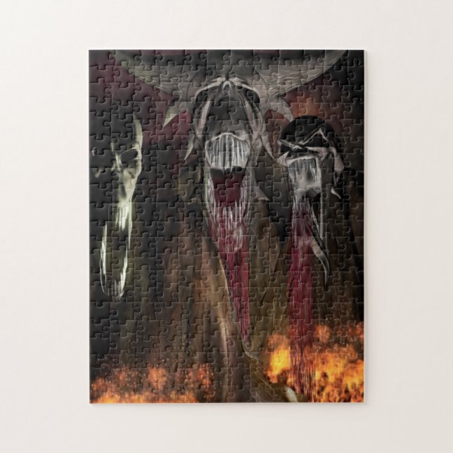 Puzzle Ruby Falls Horreur Art (Vertical)