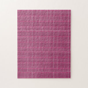 Puzzle Ruby Gemstone Art, Rouge