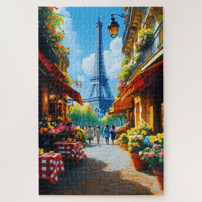 Puzzle Rue à Paris (Vertical)